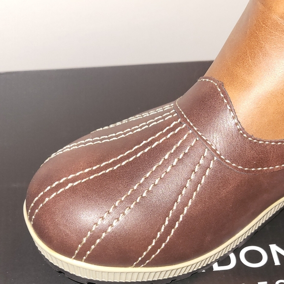 London Fog NIB - Mildred Cold Weather Dark Brown Women Size 9m Boots - Picture 5 of 8